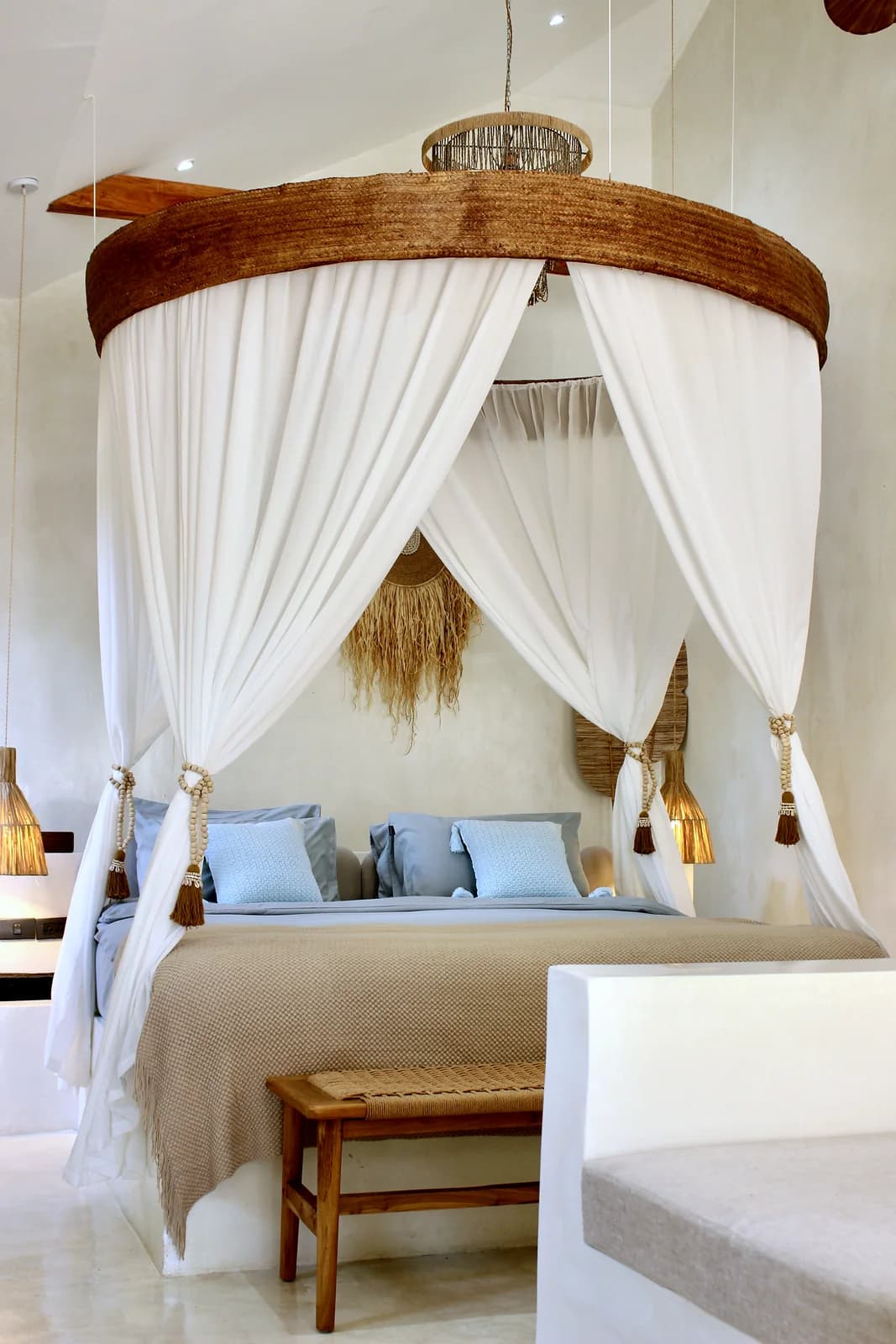 A Studio Villa for two — open-plan living and a king bed at Cape Beach Villa, Koh Samui