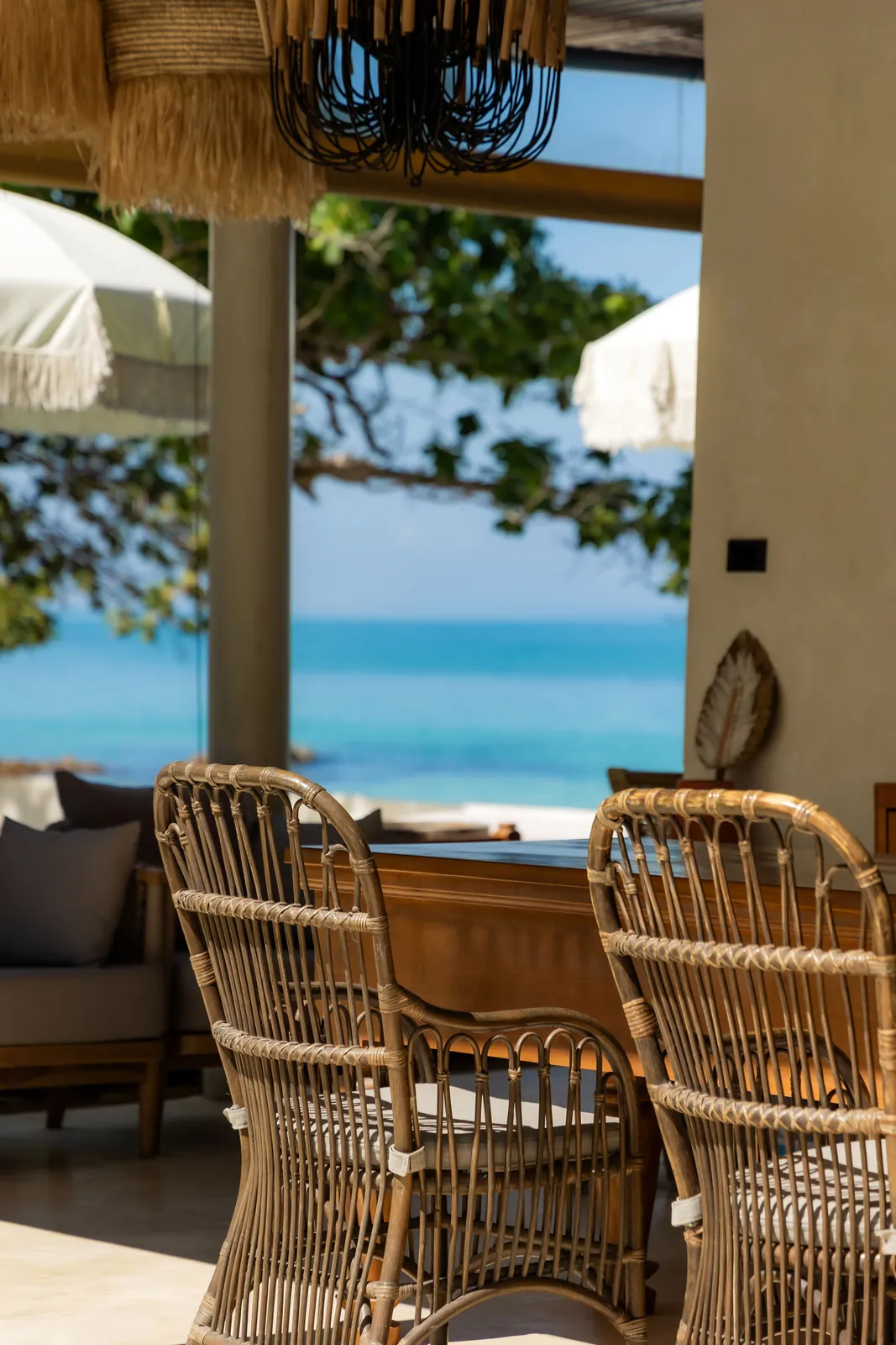 Cape Beach Villa, Koh Samui — the bay, the shared sea-view pool and sunsets over Ang Thong — photo 5