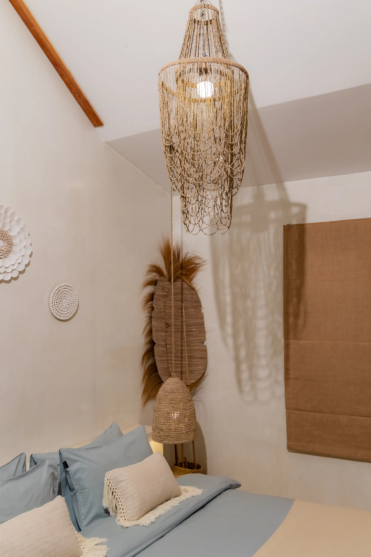 Comfort Villa — boho living room with rattan seating (Villa Ginger) — photo 4