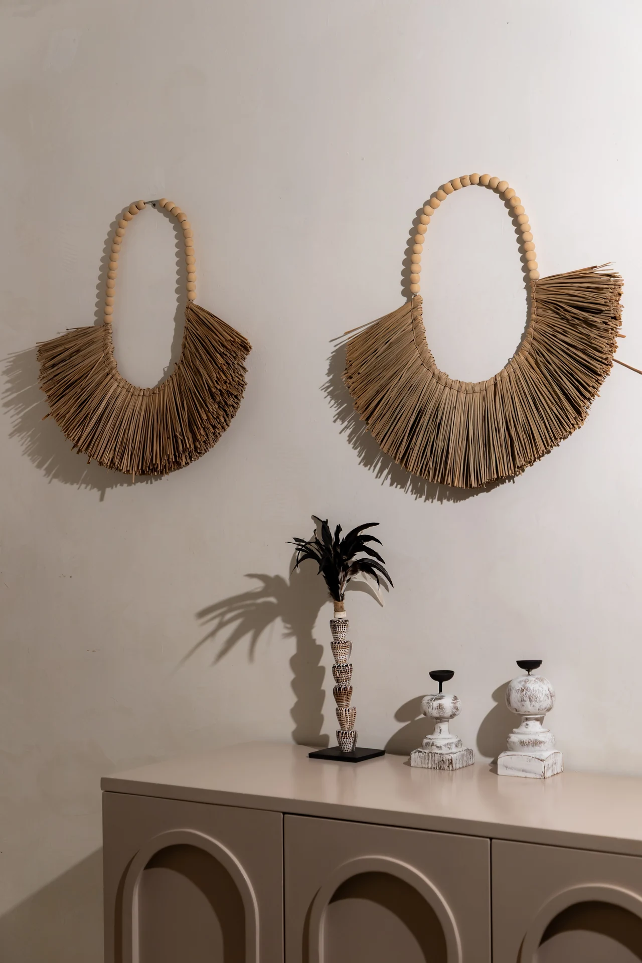 Comfort Villa — boho living room with rattan seating (Villa Ginger) — photo 34